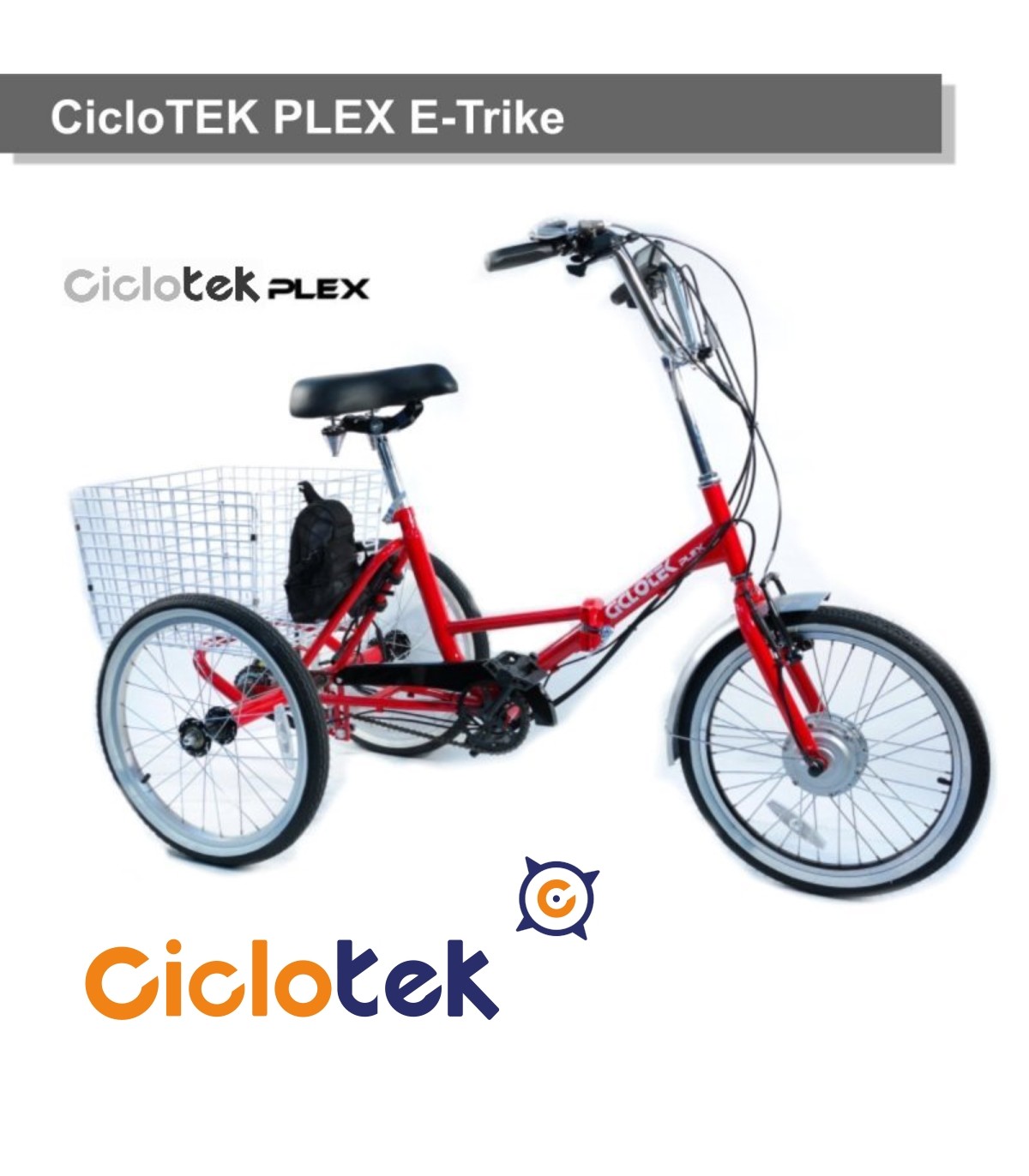 Ciclotek Plex E-Trike